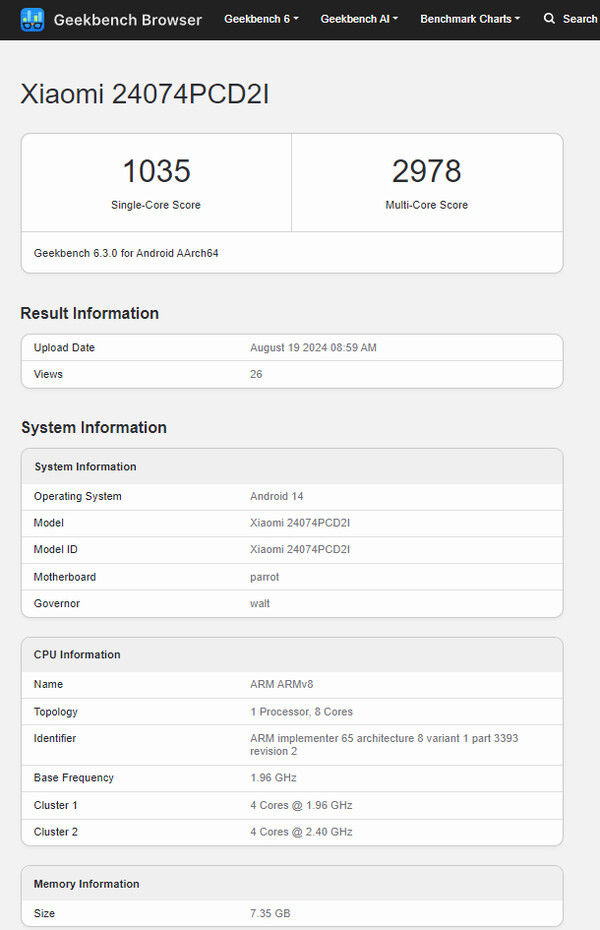 (Image source: Geekbench)