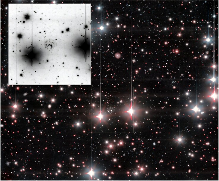 An image showing the location of the Andromeda XXXVI galaxy.