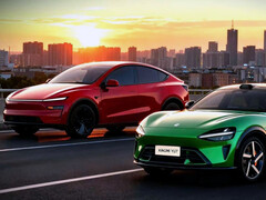 Xiaomi YU7 vs Tesla Model Y (Image source: CNC)