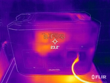 Low heating, but loud fan...