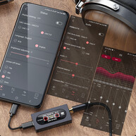 The FiiO Control app allows adjusting the parametric EQ and other settings (Image source: FiiO)
