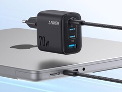 Anker’s Zolo Charger (70W, 4 Ports) (pictured) has launched in Europe. (Image source: Anker)