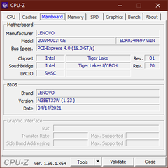 CPU-Z Mainboard