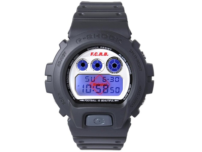 F.C.R.B. TEAM G-SHOCK ② Casio's new World Cup-inspired G-Shock is limited to just 2,026