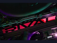 A promotional image of Goodram's Rival Radiant DDR4 memory