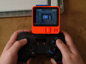 Gaming on Rabbit R1 isn't that bad if you have a wireless controller and don't mind the tiny screen (image source: Bringus Studios)