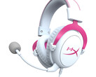 The Cloud II has a striking look thanks to its pink accents and white body. (Image source: HyperX)