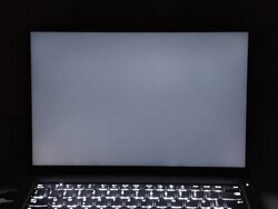 Backlight bleeding (shown enhanced here)