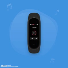 Xiaomi Mi Band 4. (Image source: SlashLeaks)