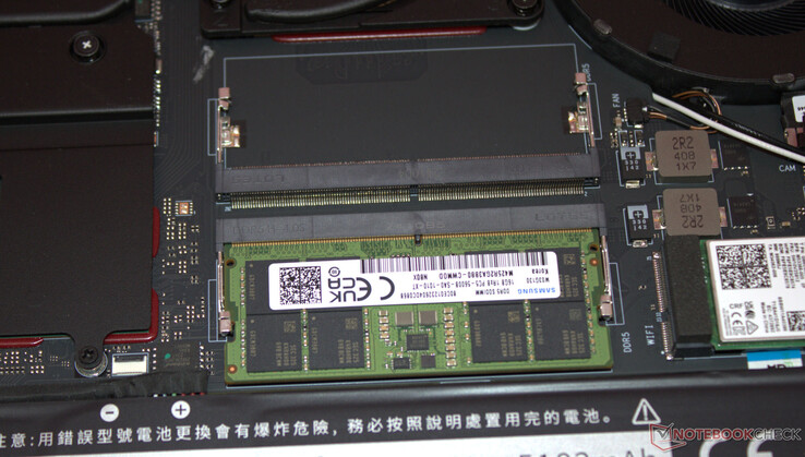 The RAM runs in single-channel mode.