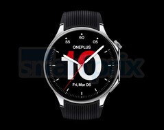 The OnePlus Watch 3 is said to be getting a revised design with a digital crown. (Image source: SmartPrix)