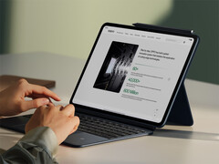 This rumored compact tablet could launch in early 2026. Pictured: the Pad 3 Pro. (Image source: Oppo)