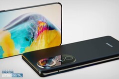 Concept render of the Huawei P50 Pro. (Source: LetsGoDigital)