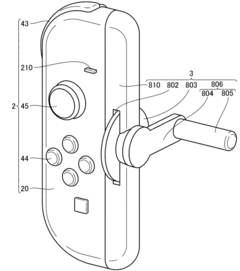 A recently publicised Nintendo patent adds crank functionality and a some sort of mechanical wheel to the Switch 2 Joy-Con (Image Source: Nintendo / WIPO)
