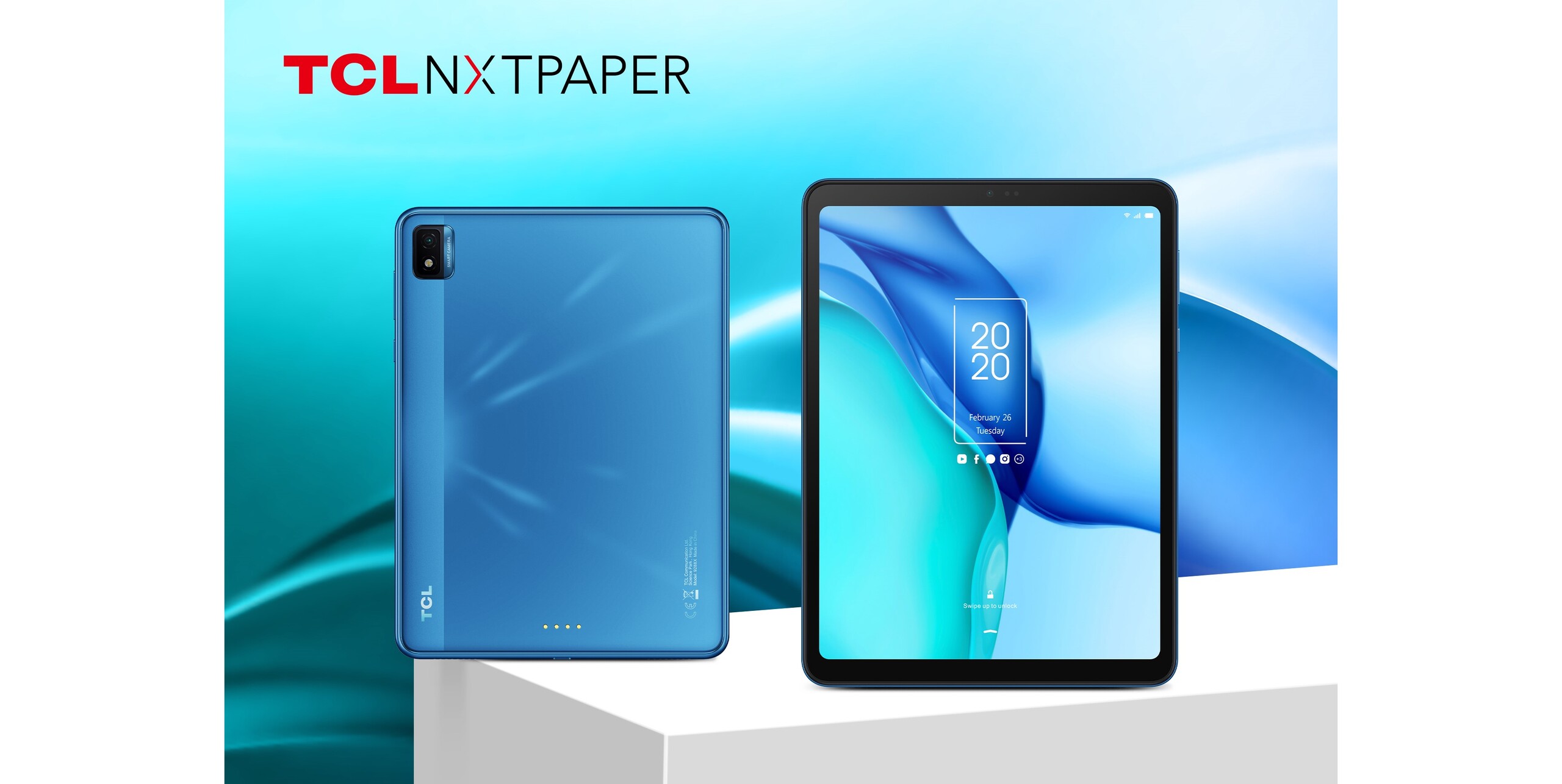 TCL announces its latest tablets, one of which features the new NXTPAPER panel type