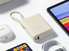 Xiaomi has launched the 33W Power Bank 10000 (Integrated Cable) in Europe. (Image source: Xiaomi)