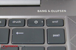 Integrated power button