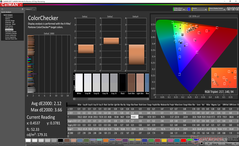 ColorChecker before calibration