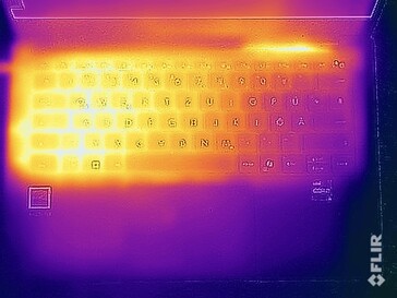 Surface temperatures stress test (top)