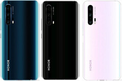The Honor 20 series' alleged colorways. (Source: DigitalTrends)