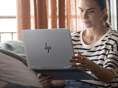 The OmniBook X Flip 16 will soon be available with Intel Panther Lake processors, current model pictured. (Image source: HP)