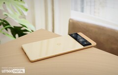 The Google Pixel 7 Pro continues with the design that Google established with the Pixel 6 series. (Image source: LetsGoDigital & Technizo Concept)