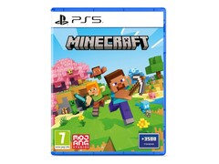 PS5 Minecraft game case with cover art featuring in-game characters (Image source: Mojang Studios / Microsoft)