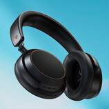 The Accentum Wireless Special Edition comes in a black finish with gold accents. (Image source: Sennheiser)