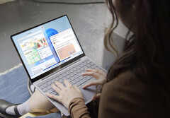 The Surface Laptop Go 3 should be more powerful and efficient than its predecessor, pictured. (Image source: Microsoft)