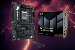 The Asus TUF X870E-Plus motherboard is a well-reviewed product with good overall performance and useful port selection.