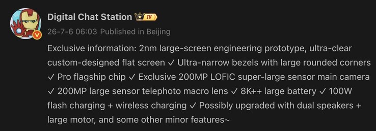 Leaked details of Xiaomi’s upcoming flagship smartphone.