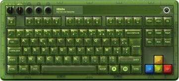 8BitDo Retro 87 Mechanical Keyboard Xbox Edition FR layout. (Image source: 8BitDo)