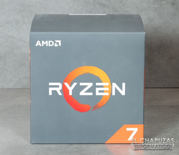 AMD Ryzen 7 2700X Retail Box. (Source: El Chapuzas Informatico)