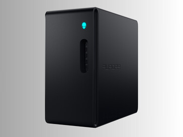 Alienware Aurora gaming PC front side at angle (Image source: Dell)