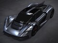 Like most hypercars, the Arash AFX looks very aerodynamic in these first teaser pictures (Images: Arash)