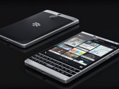BlackBerry Passport Silver Edition QWERTY keyboard smartphone with square display