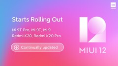 Xiaomi has announced that MIUI 12 is coming to a broader audience for devices on Round 1 of its release schedule. (Image source: Xiaomi)