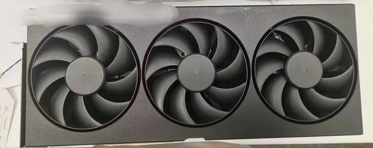 Alleged RTX 4090 Ti GPU. (Source: Greymon55)