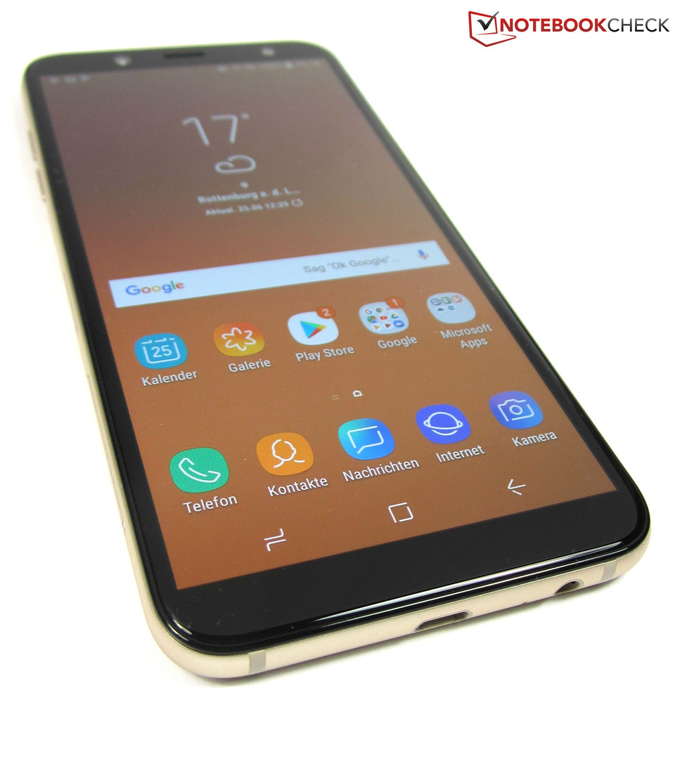 Samsung Galaxy A6 2018 Smartphone Review NotebookCheck.net Reviews