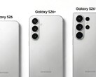The Samsung Galaxy S26 family as it probably won't look. The Galaxy S26 Ultra is likely to be significantly rounder. (Image source: Ice Universe)