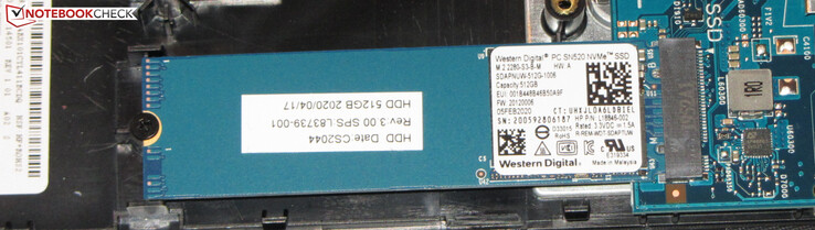 NVMe-SSD used as system drive