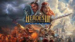 Official poster for Heroes of Might and Magic III Remake. The classic strategy game returns in 2027.