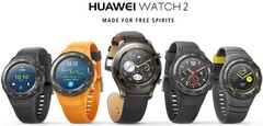Huawei Watch 2 and Watch 2 Classic smartwatches with Android Wear 2.0 and Qualcomm processor