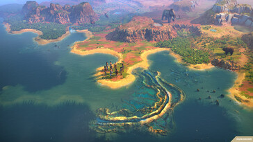 An image showing the world map in Humankind.