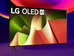 The LG B4 OLED TV rocks LG&#039;s proprietary α8 AI processor. (Image source: LG, Unsplash, edited)