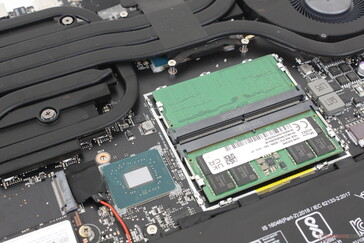 Accessible 2x SODIMM slots