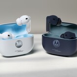 Motorola's new earbuds will join the Moto Buds 2 Plus (pictured) and Moto Buds 2.