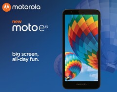 The Moto E6. (Source: Motorola)