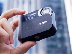The P100 can be turned on with a sliding mechanism (Image source: NBD)