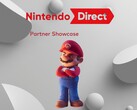 Nintendo Direct Partner Showcase with Mario is shown (Image source: Nintendo of America with edits)